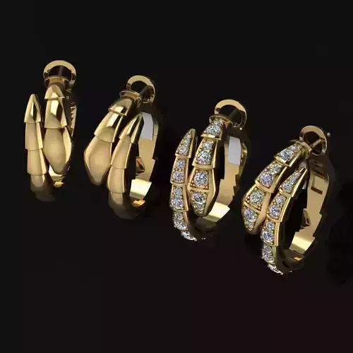 Serpenti Viper Earrings Bvlgarios Snake 