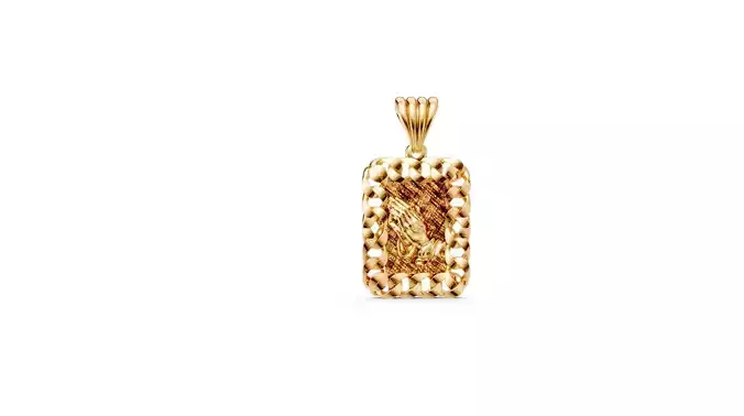pray pendant ok 3D print model