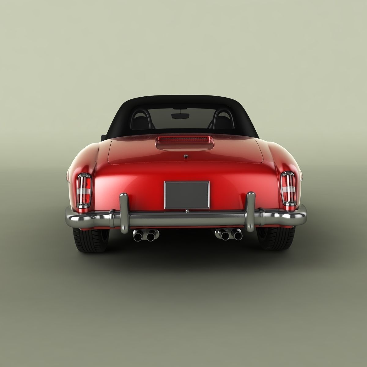 Duesen Bayern Mystar 190 SL Free 3D model_3