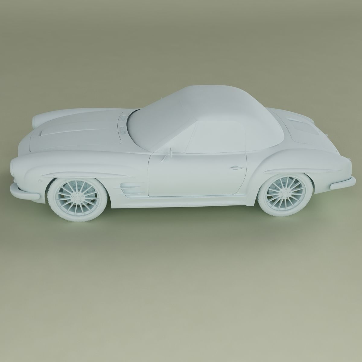 Duesen Bayern Mystar 190 SL Free 3D model_9