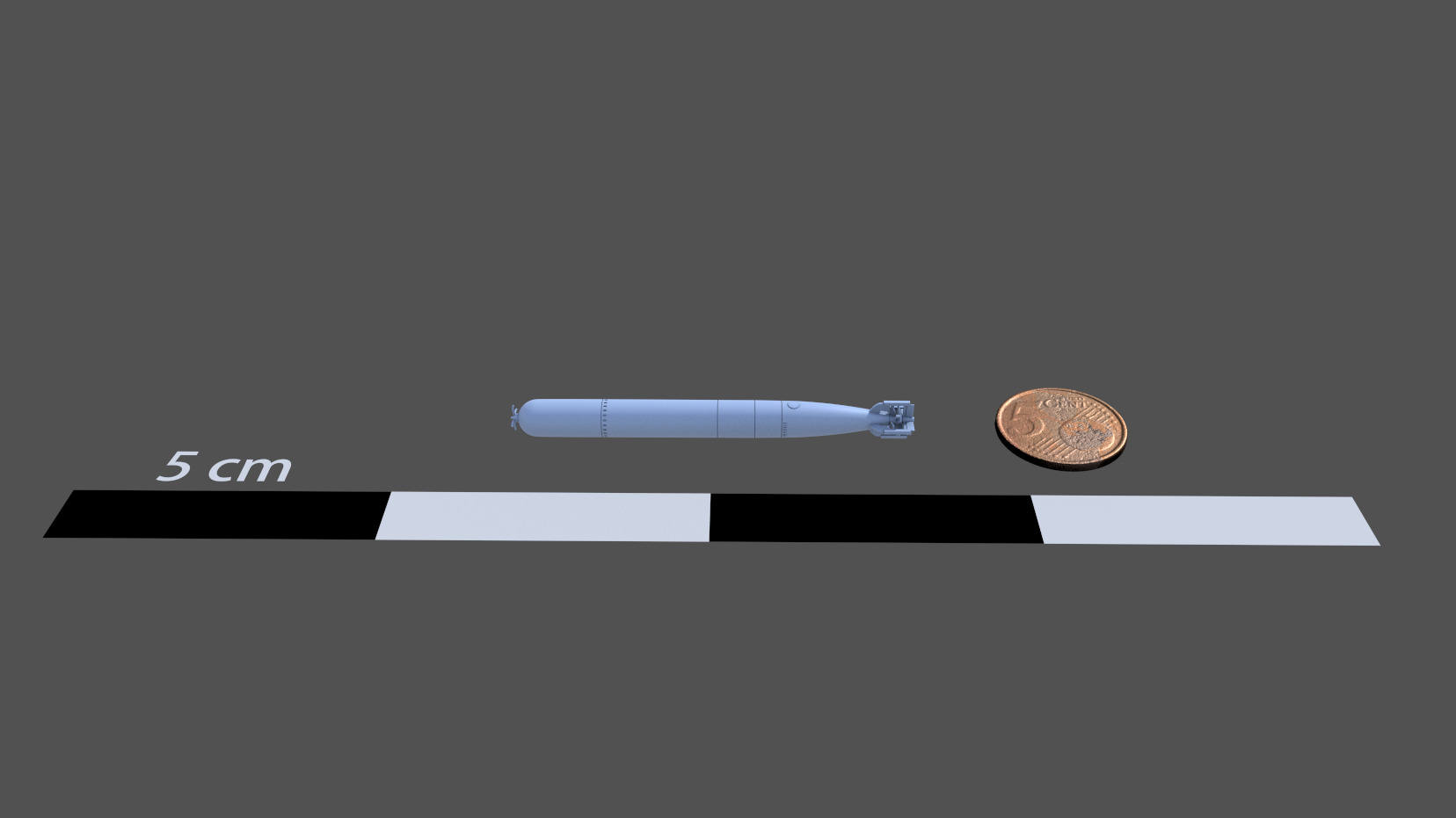 Mark VIII torpedo - 1-100 scale 3D print model_8