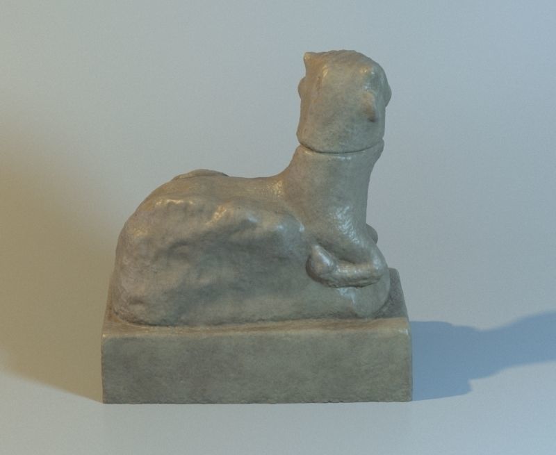 Souvenir of the Bicha de Balazote 3D model_4