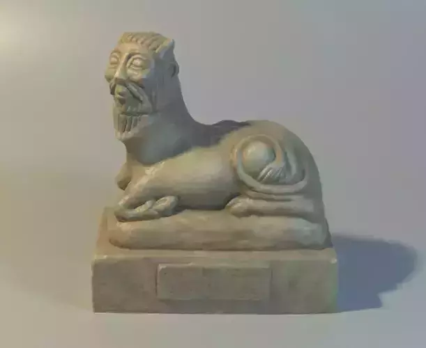 Souvenir of the Bicha de Balazote 3D model