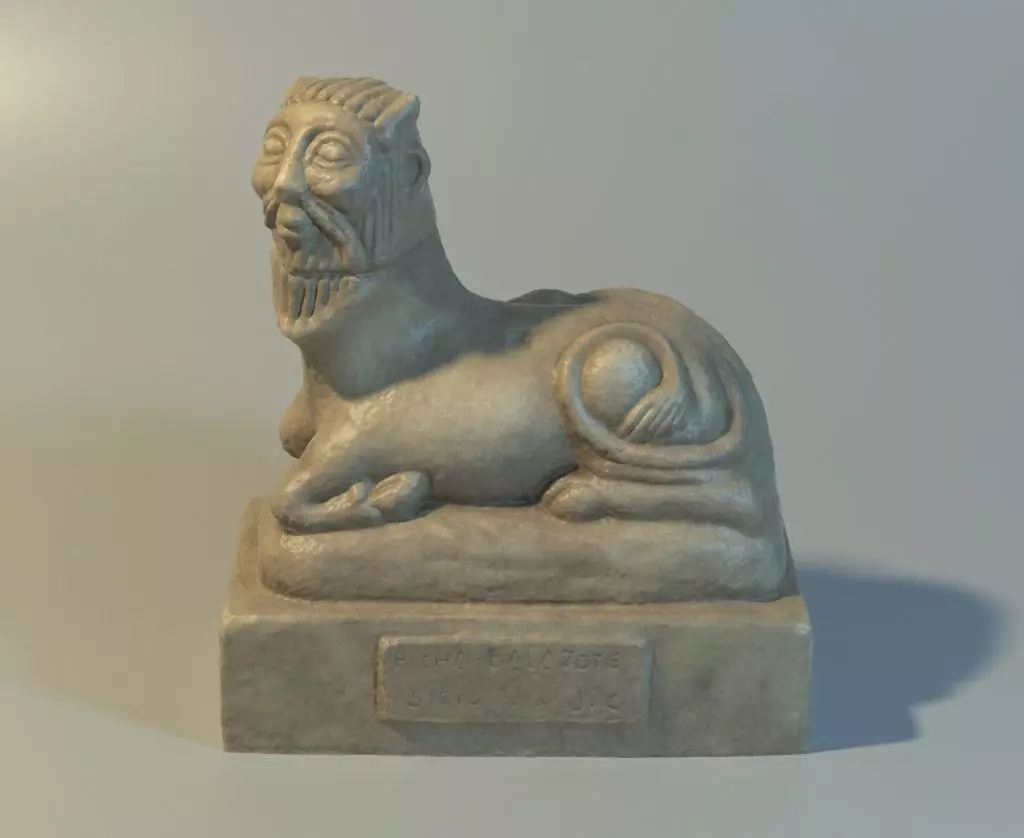 Souvenir of the Bicha de Balazote 3D model_0