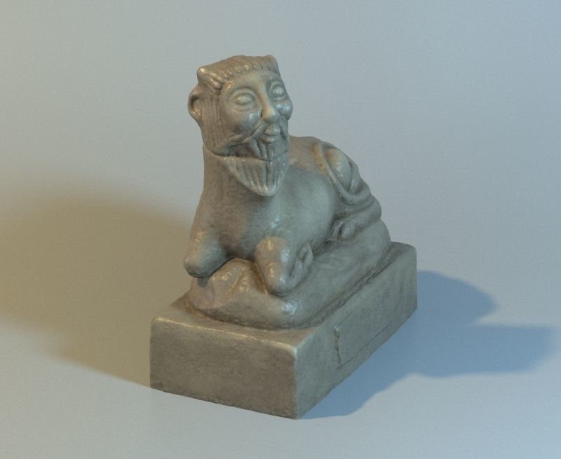 Souvenir of the Bicha de Balazote 3D model_2