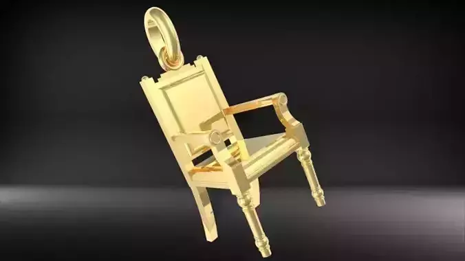 Chair Pendant Charm Bracelet Jewelry 3D print model