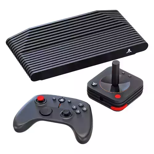 Atari VCS set 3D model