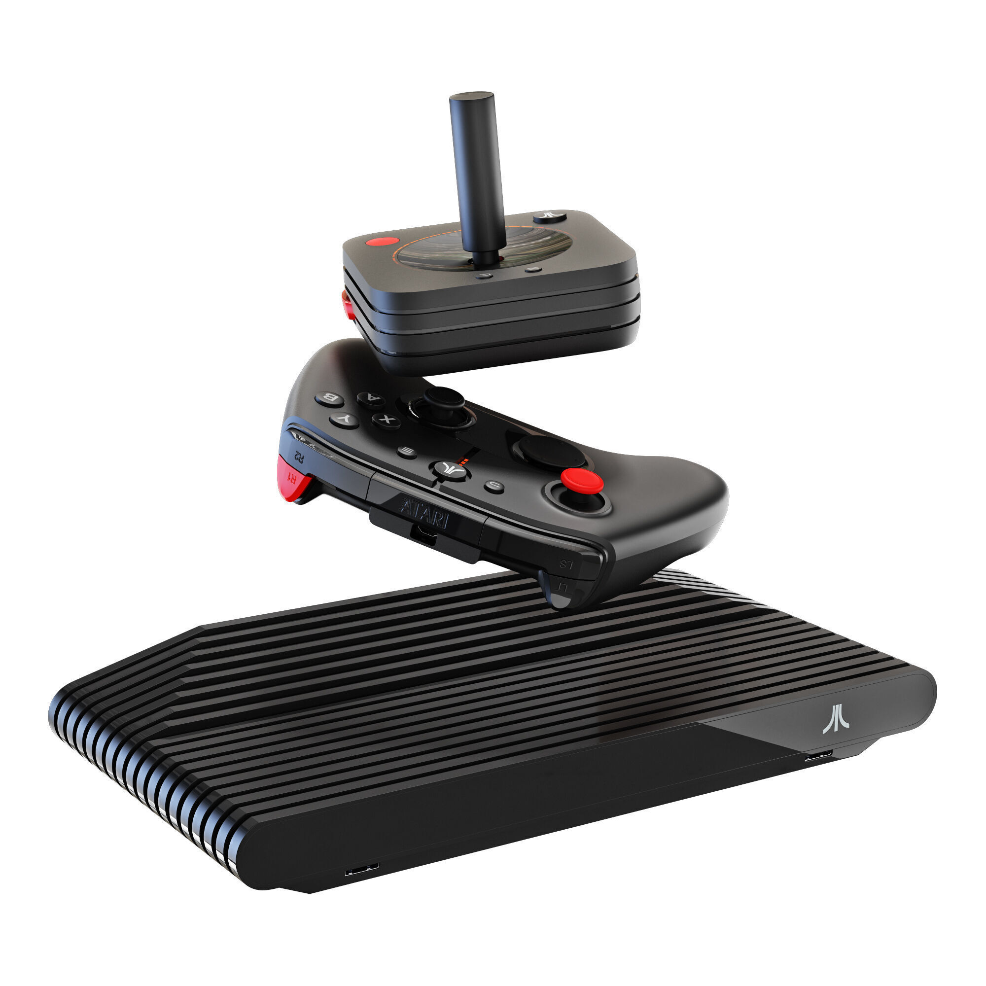 Atari VCS set 3D model | CGTrader