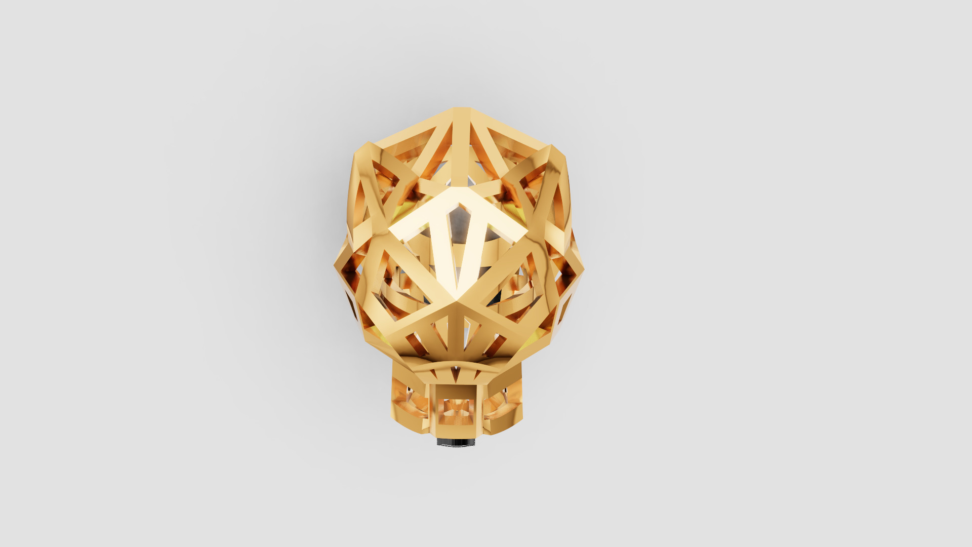 Pantera Ring 3D print model_9