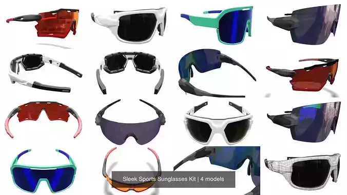 Sleek Sports Sunglasses Kit