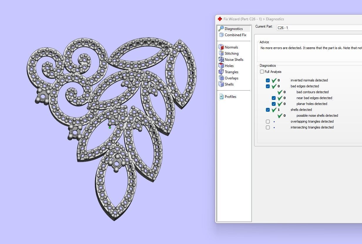 Women s jewelry set 3D print model_18
