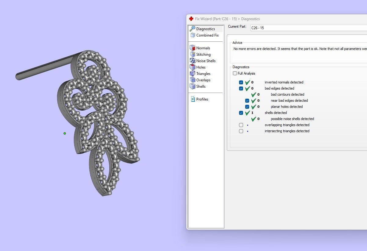 Women s jewelry set 3D print model_17