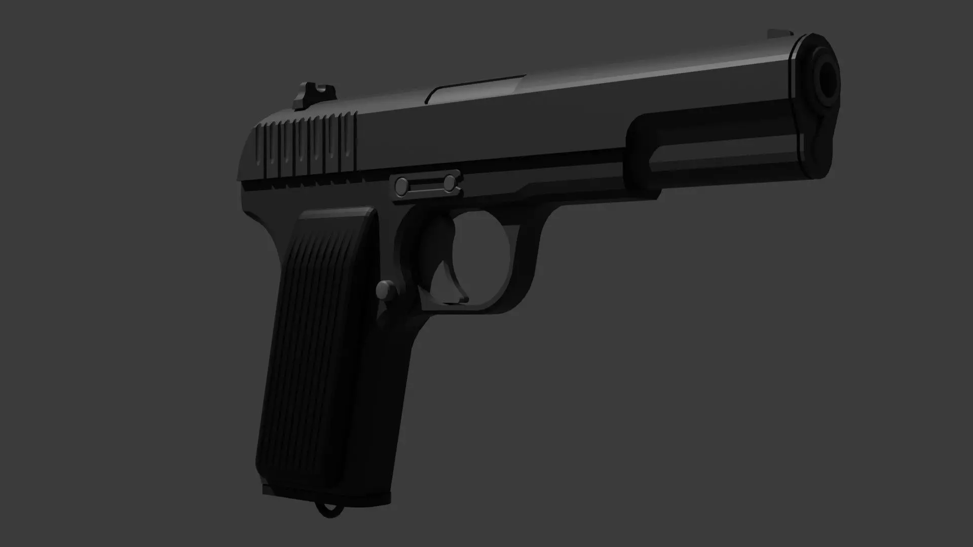 Tokarev-33 3D model_0