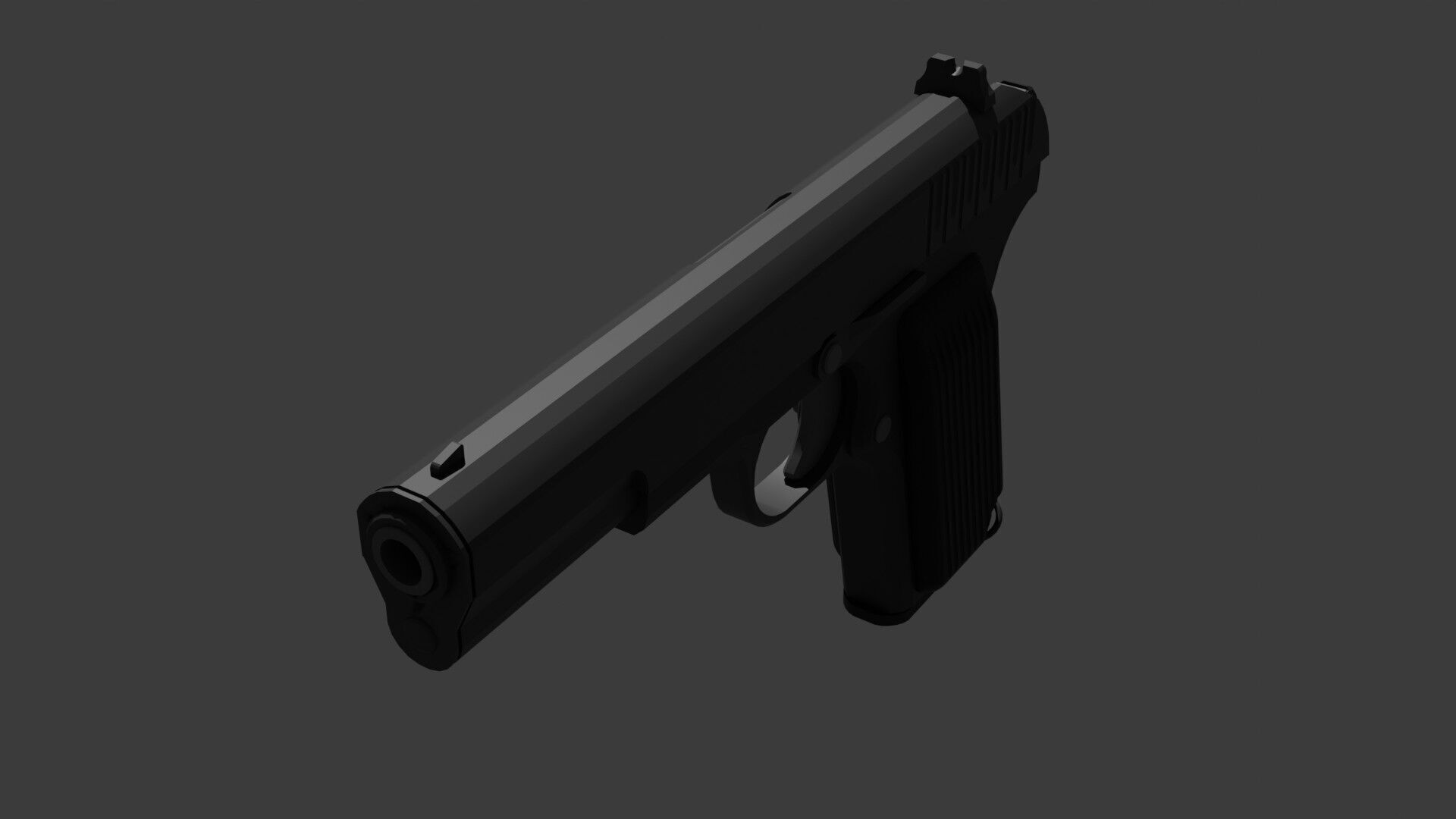 Tokarev-33 3D model_1