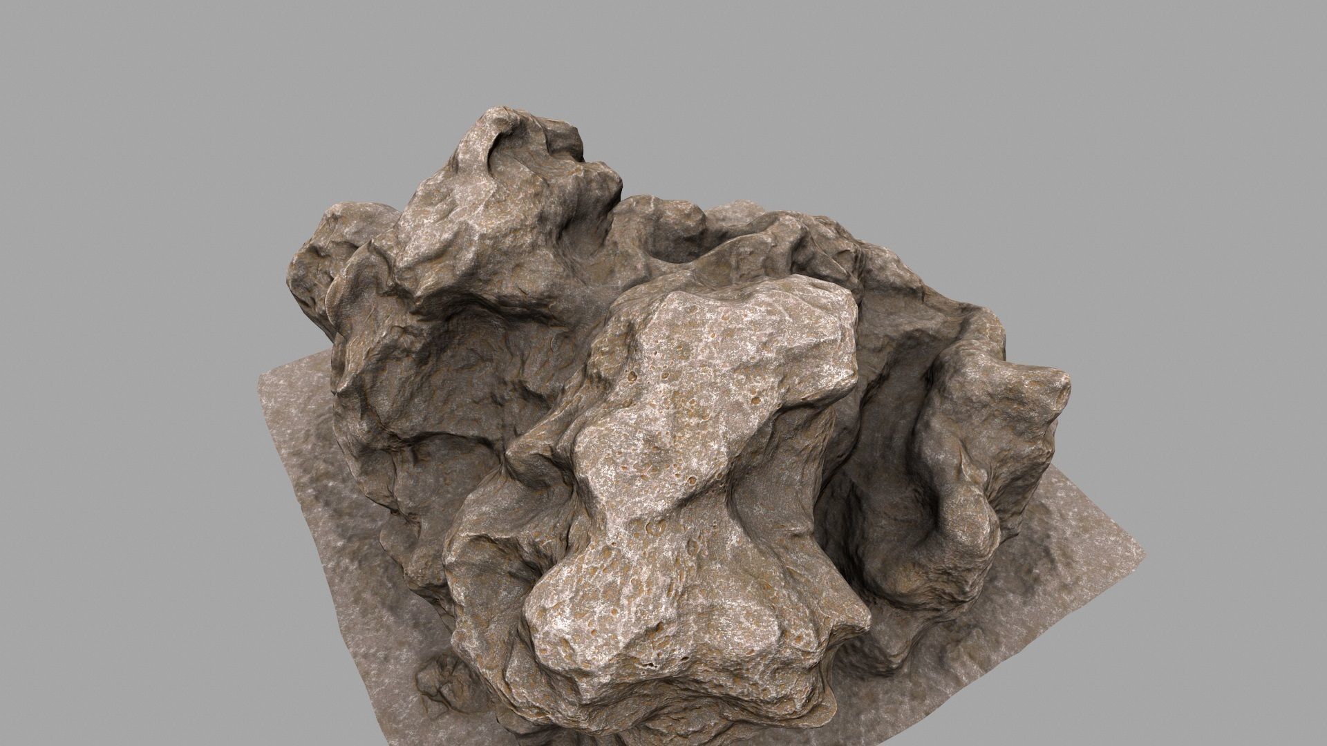 Rock Mount 3D model_16