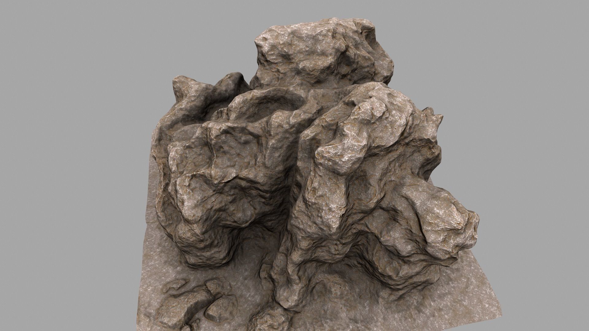 Rock Mount 3D model_12