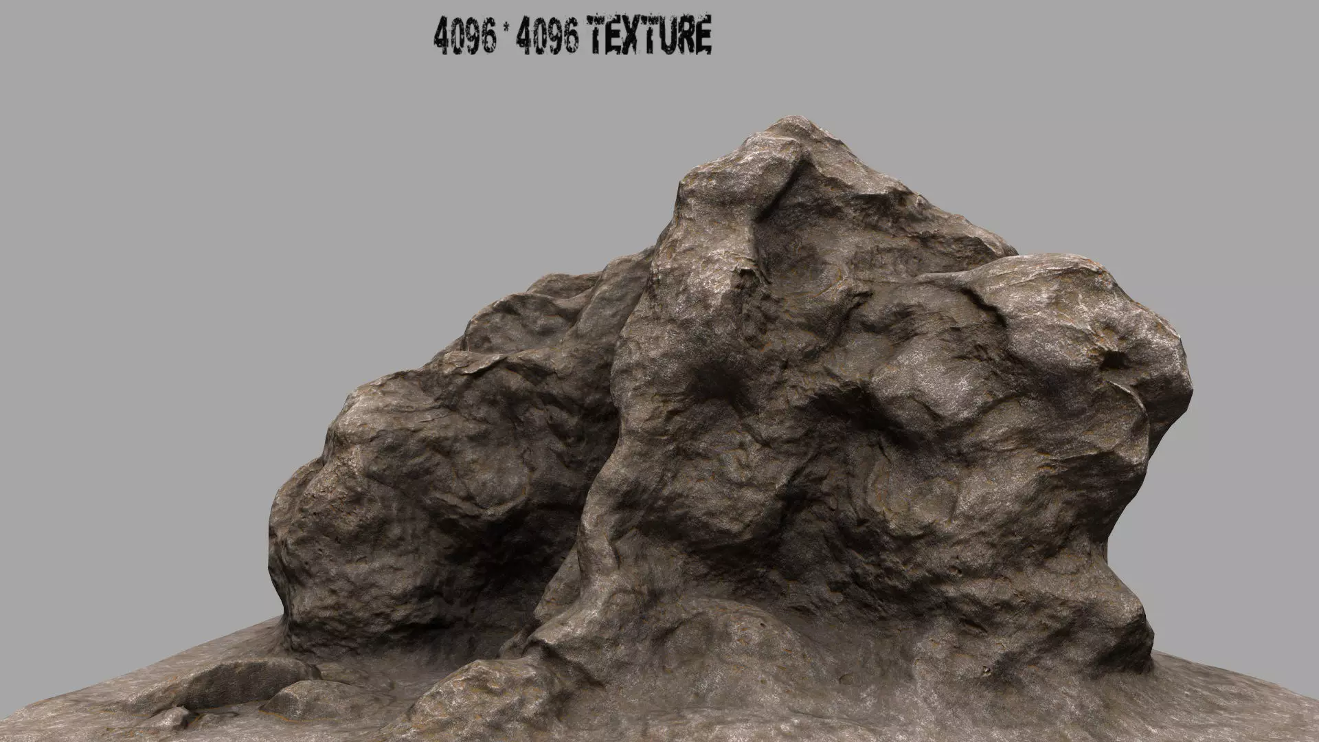 Rock Mount 3D model_0