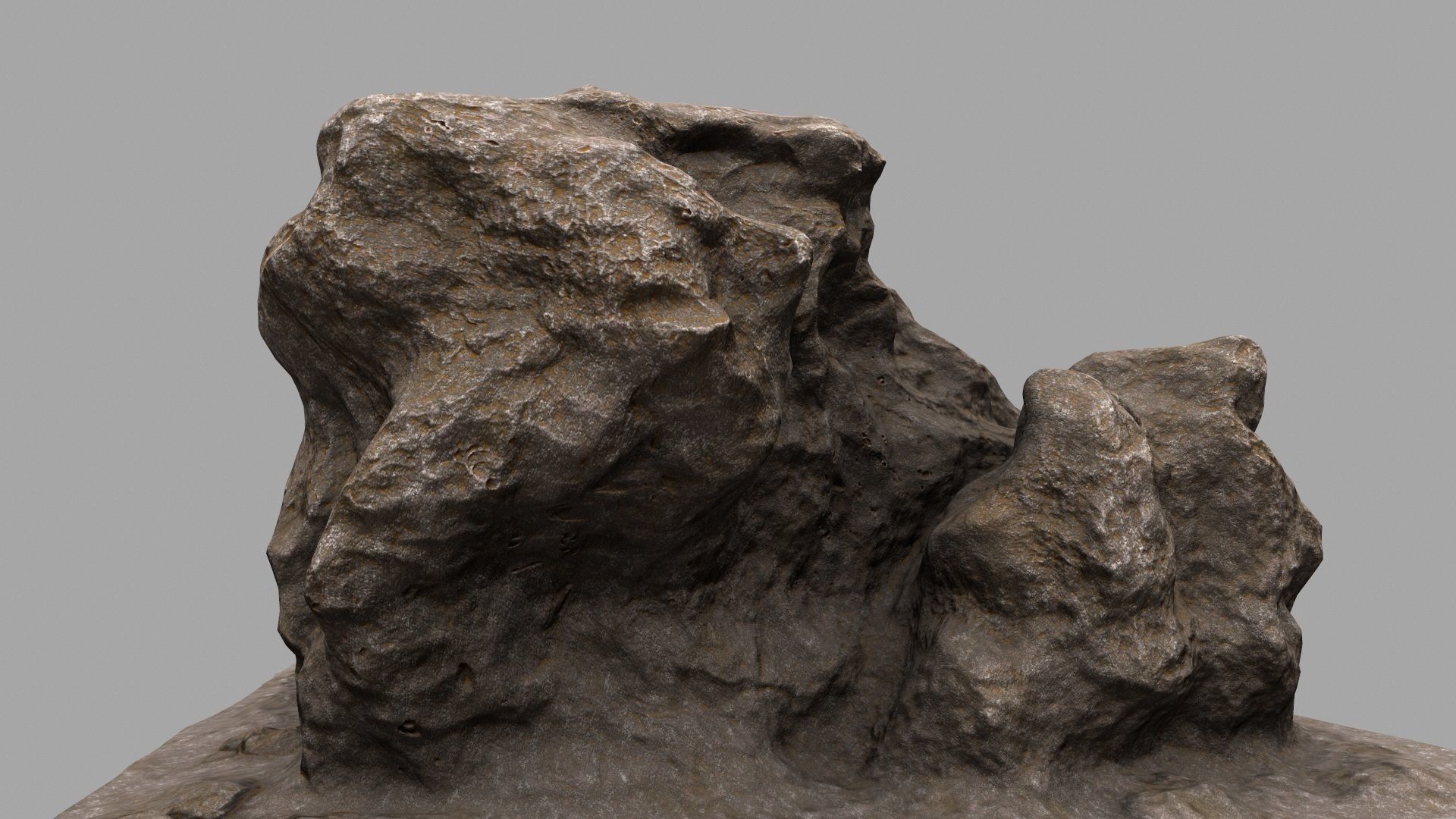 Rock Mount 3D model_6