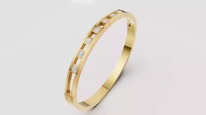  CUFF Bracelet 55x45 3D print model