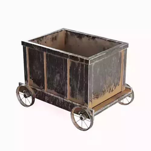 Old Mining Trolley 06