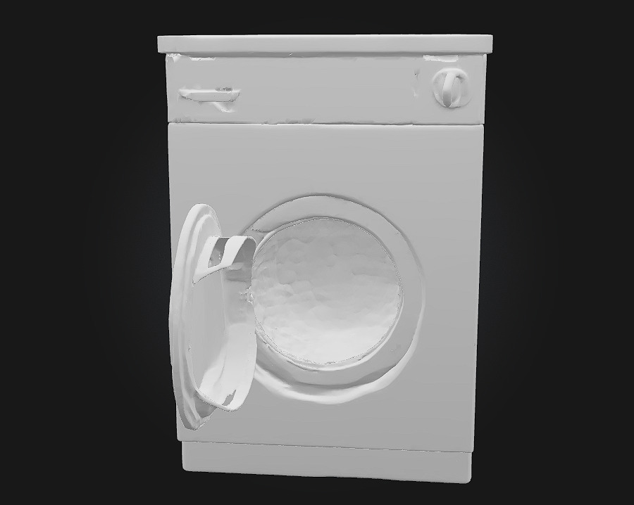 Old Washer Timeless Charm of a Bygone Era 3D model_11