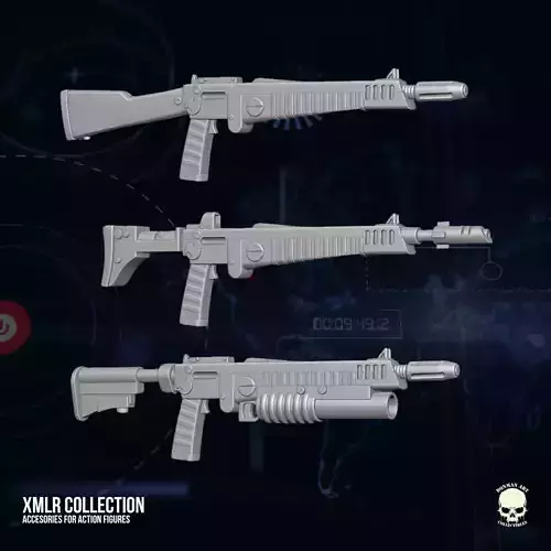 XMLR Collection 3D printables for Action Figures