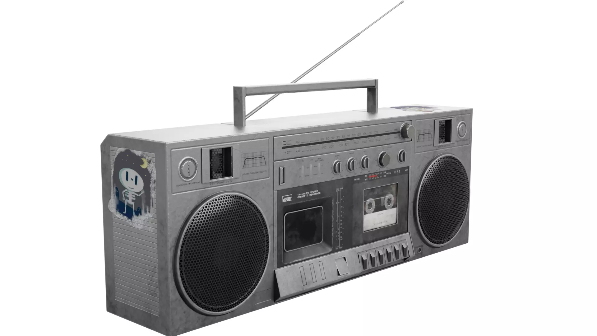 Boom Box 3D model_0