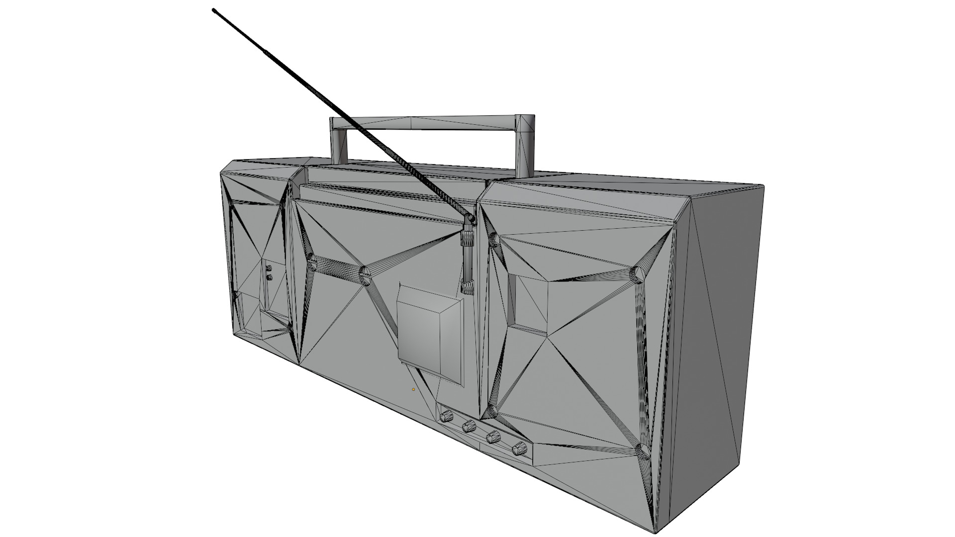 Boom Box 3D model_15