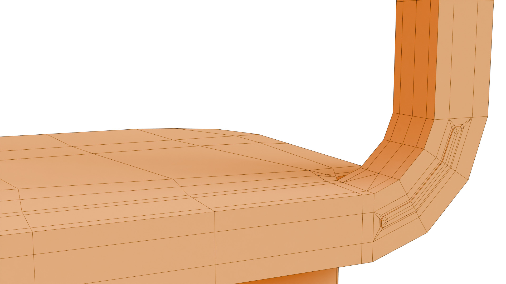 Sci-Fi Holographic Comm Pod Low-poly 3D model_23