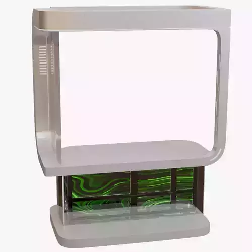 Sci-Fi Holographic Comm Pod