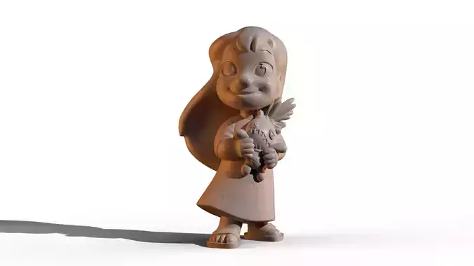 Lilo from Lilo andStitch 3D print model