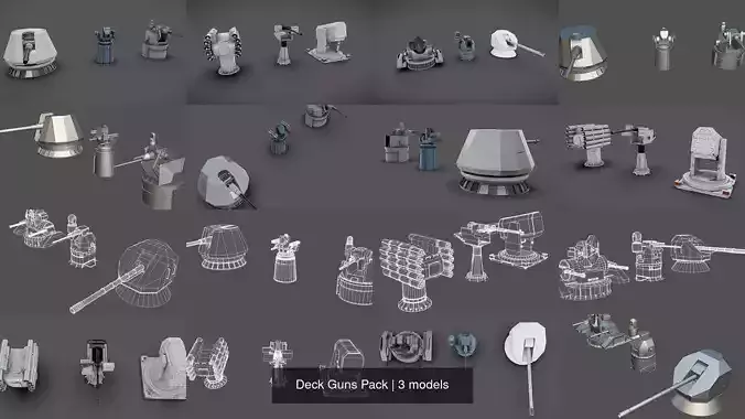 Deck Guns Pack
