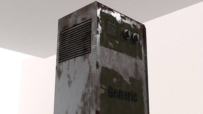 Battery Charger Low-poly 3D model