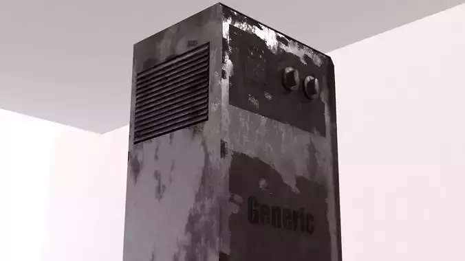 Battery Charger Low-poly 3D model