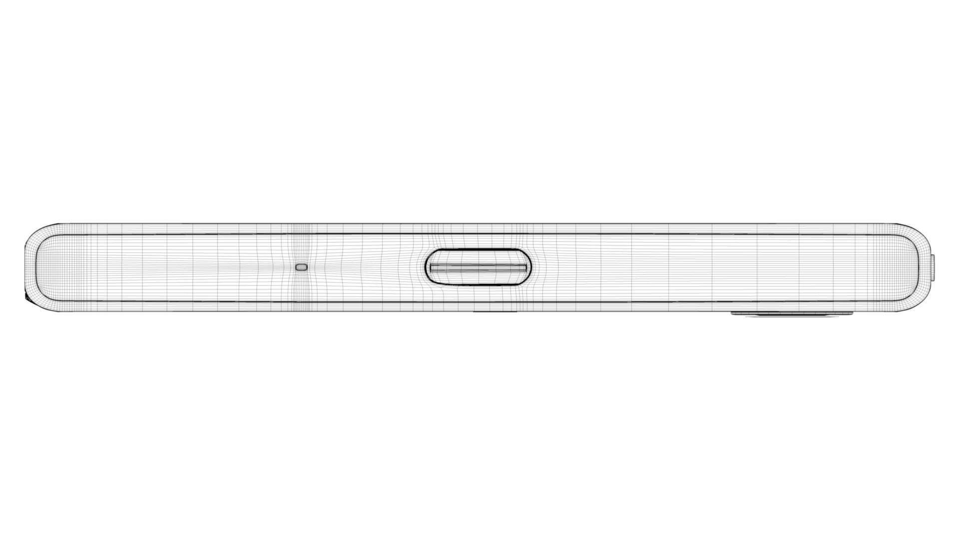 Sony Xperia XZ Premium Luminous Chrome 3D model_17