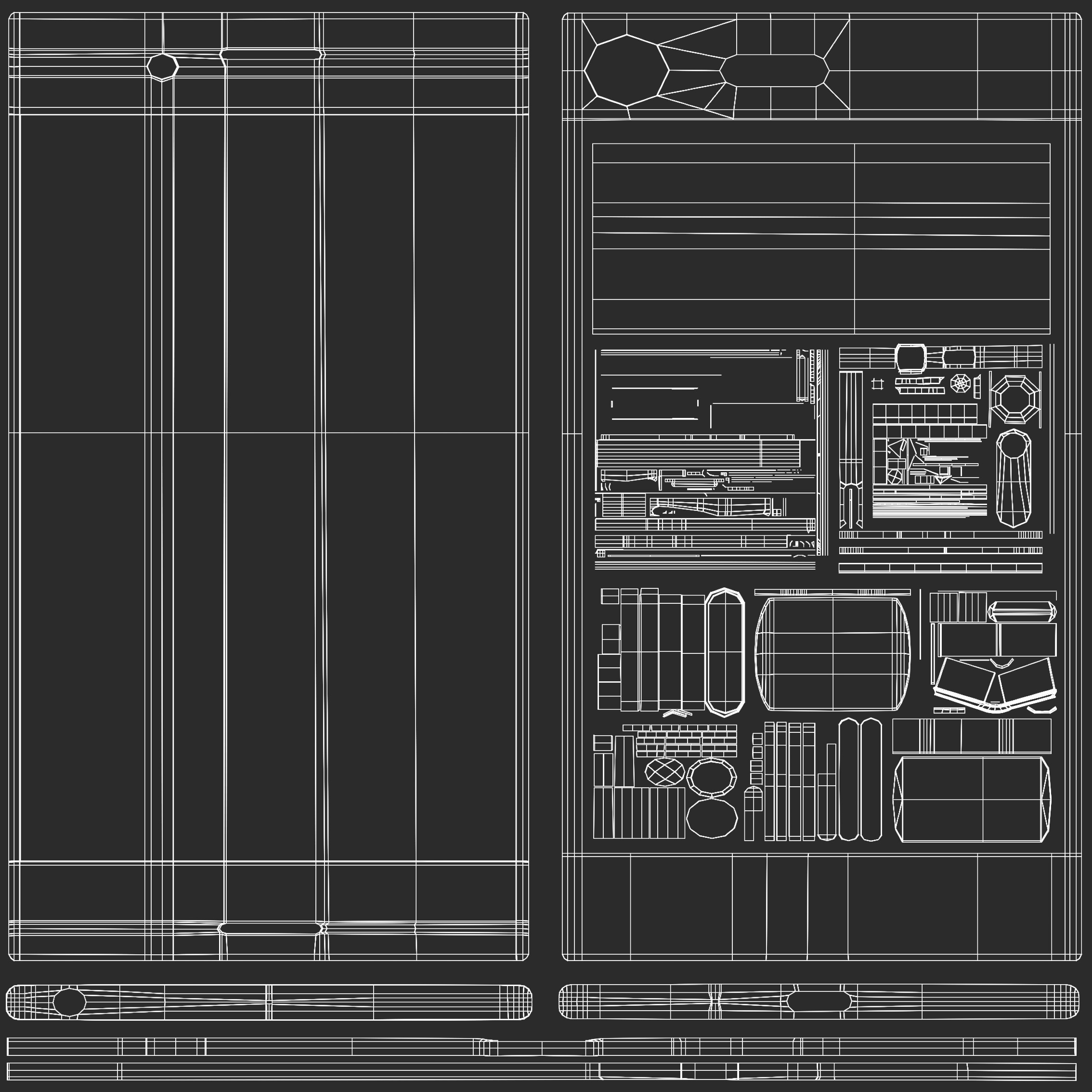 Sony Xperia XZ Premium Luminous Chrome 3D model_16