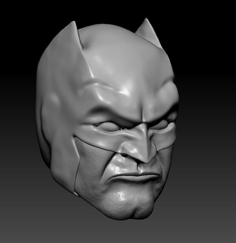 BATMAN OLD EXCLUSIVE FOR  MCFARLANE  3D print model_3