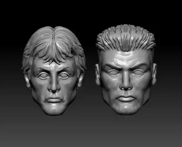 Rocky Balboa and Drago - 2 HEADS 