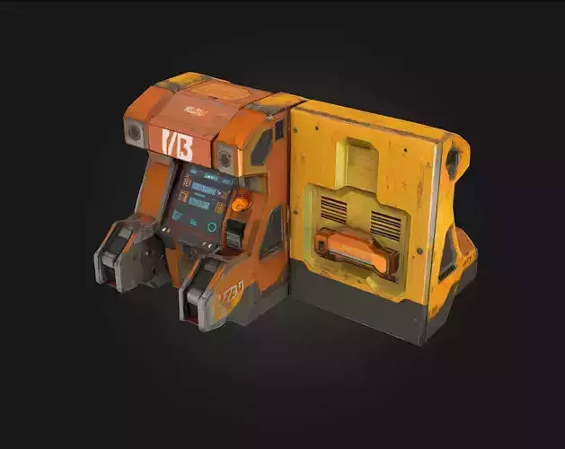 Evac Terminal 016  Sci-Fi Escape Point for Emergency Scenarios