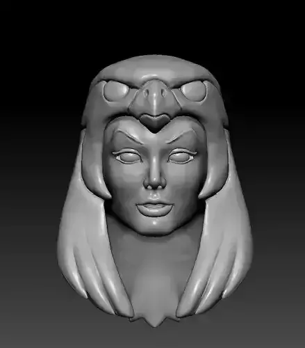 New Sorceress Filmation Motuc - Head for action figure