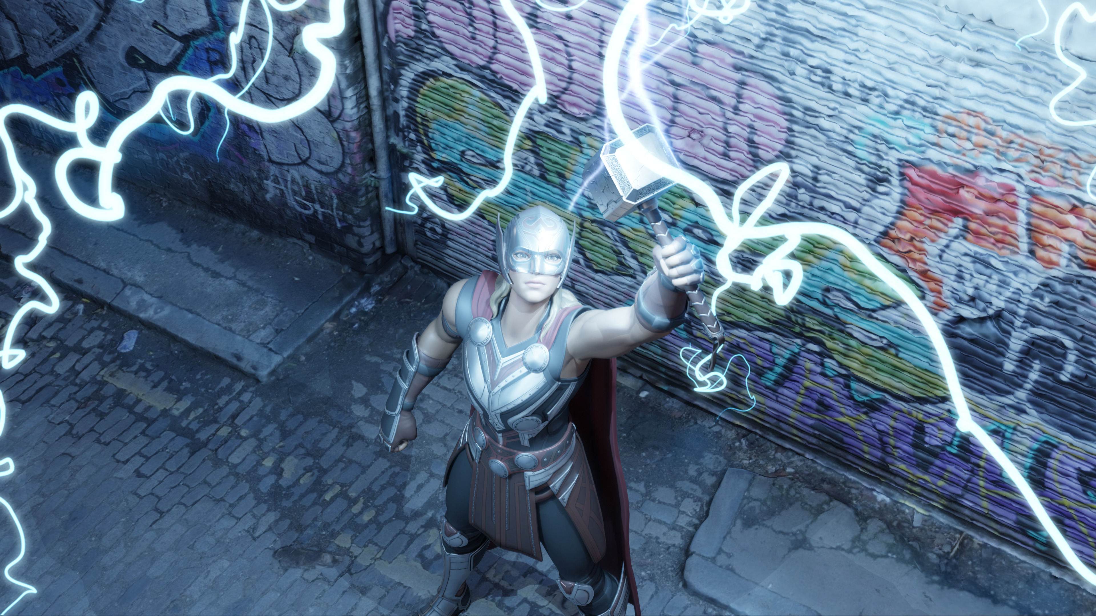 The Mighty Thor - Jane Foster Low-poly 3D model_20