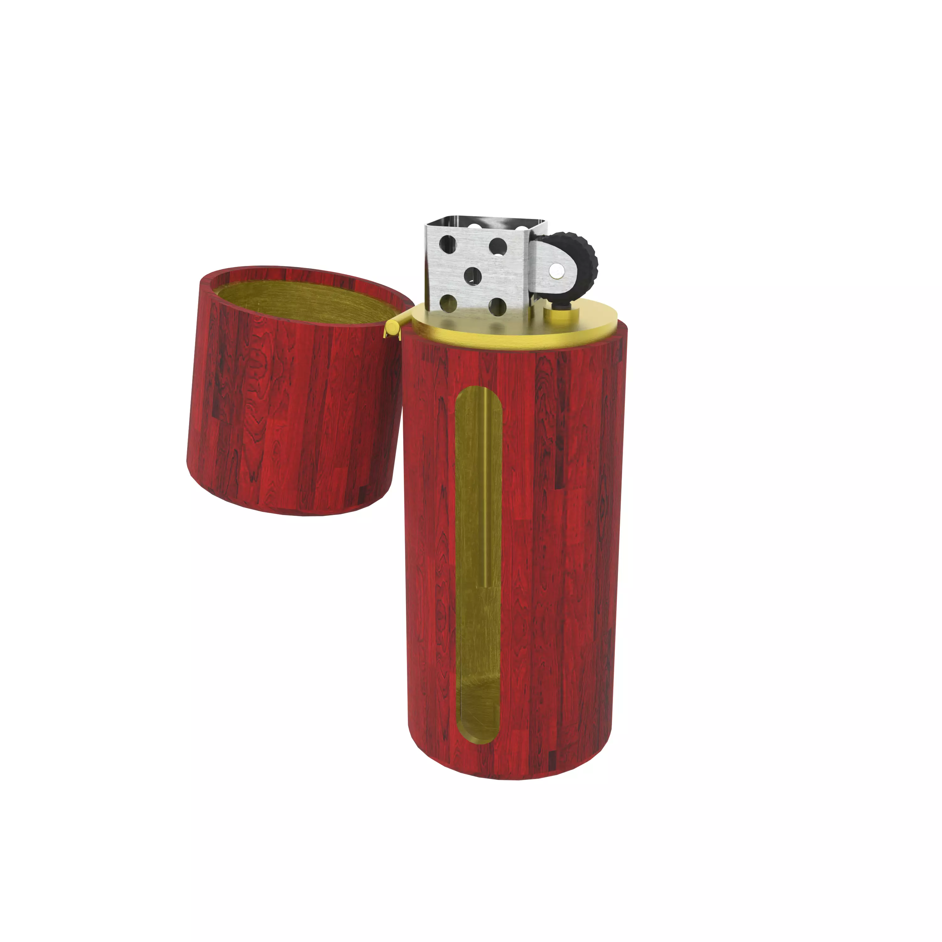 Lighter Low-poly 3D model_0