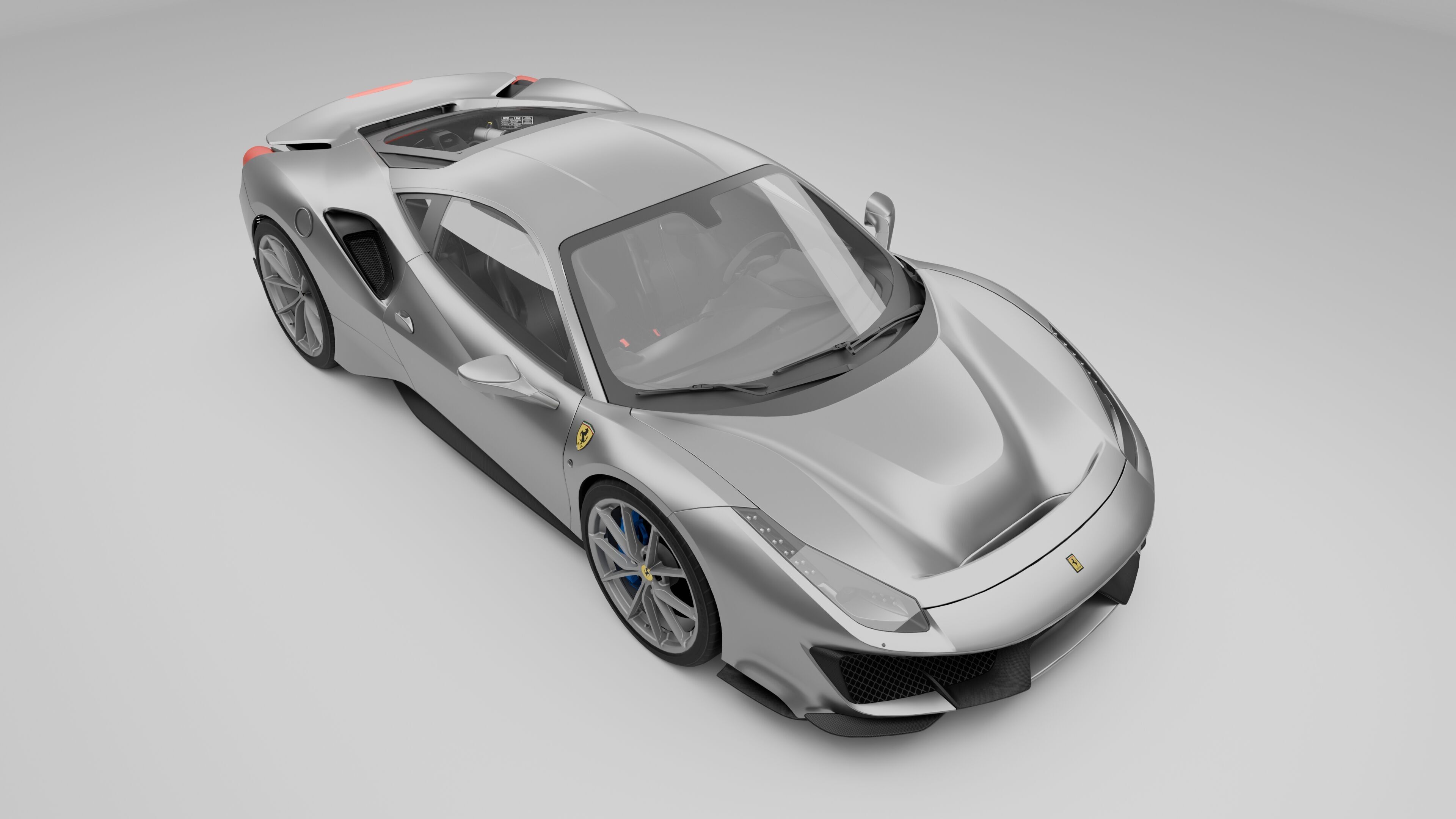 Ferrari 488 Pista 3D model_6