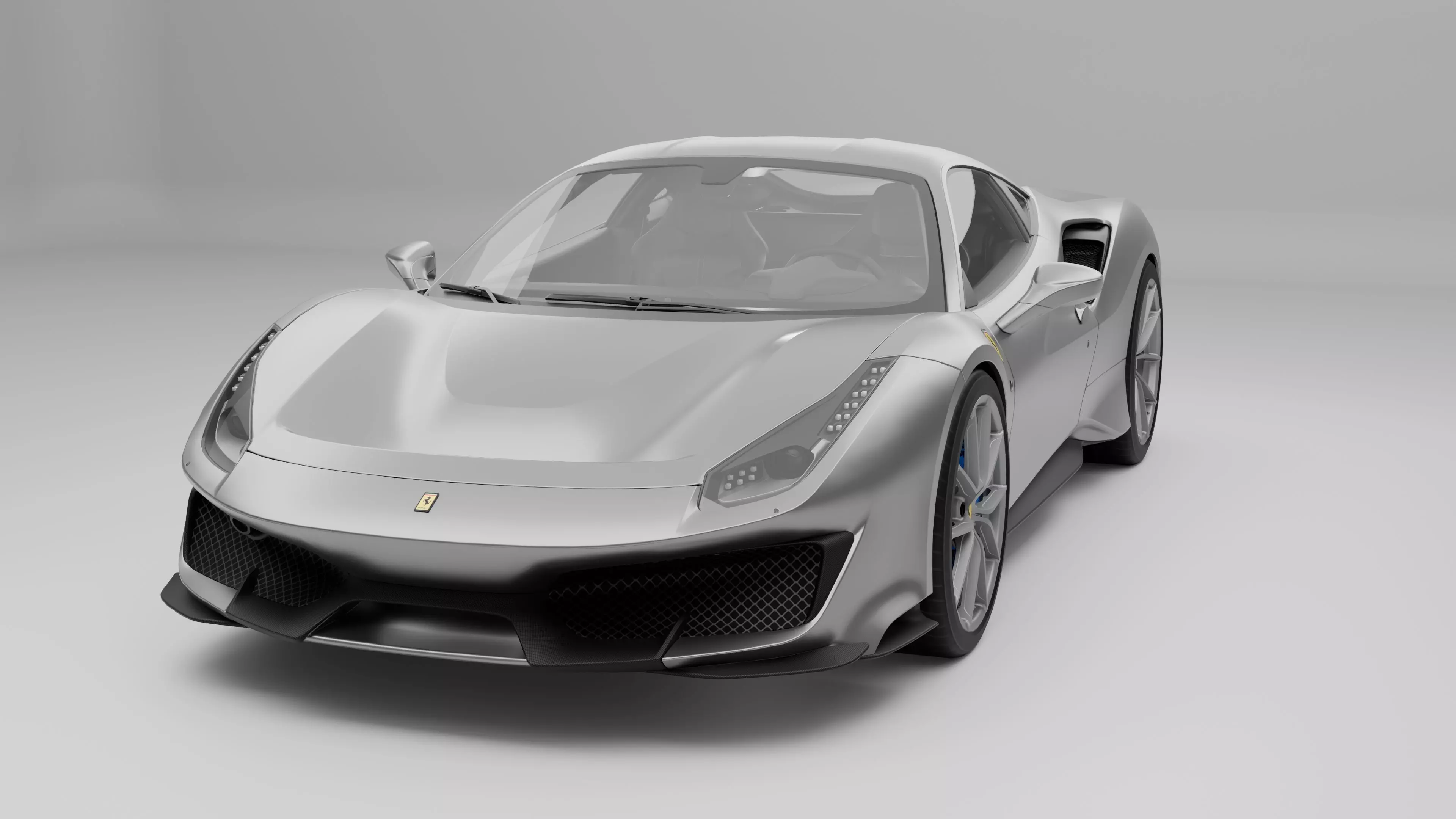 Ferrari 488 Pista 3D model_0