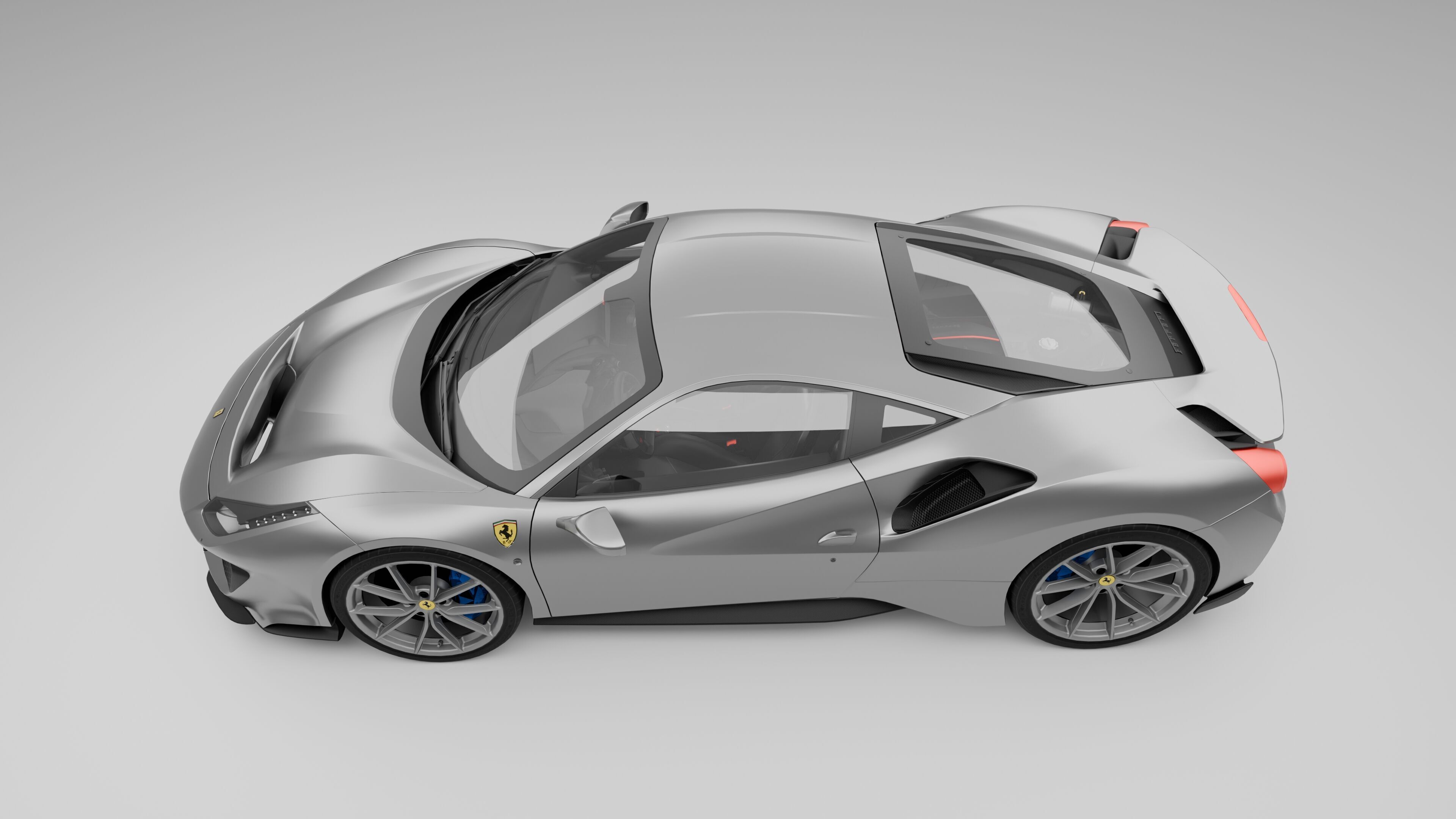 Ferrari 488 Pista 3D model_4