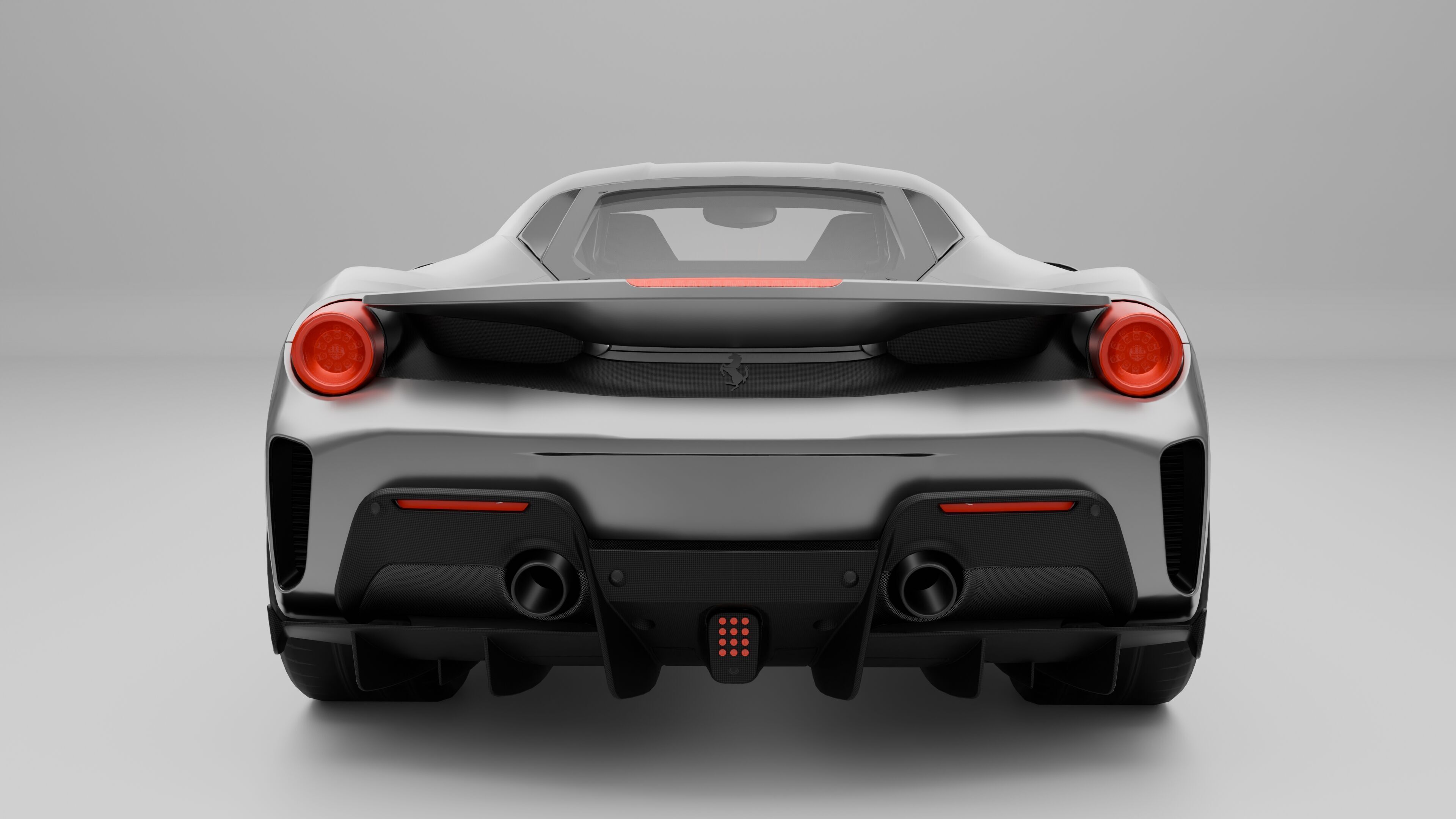 Ferrari 488 Pista 3D model_9