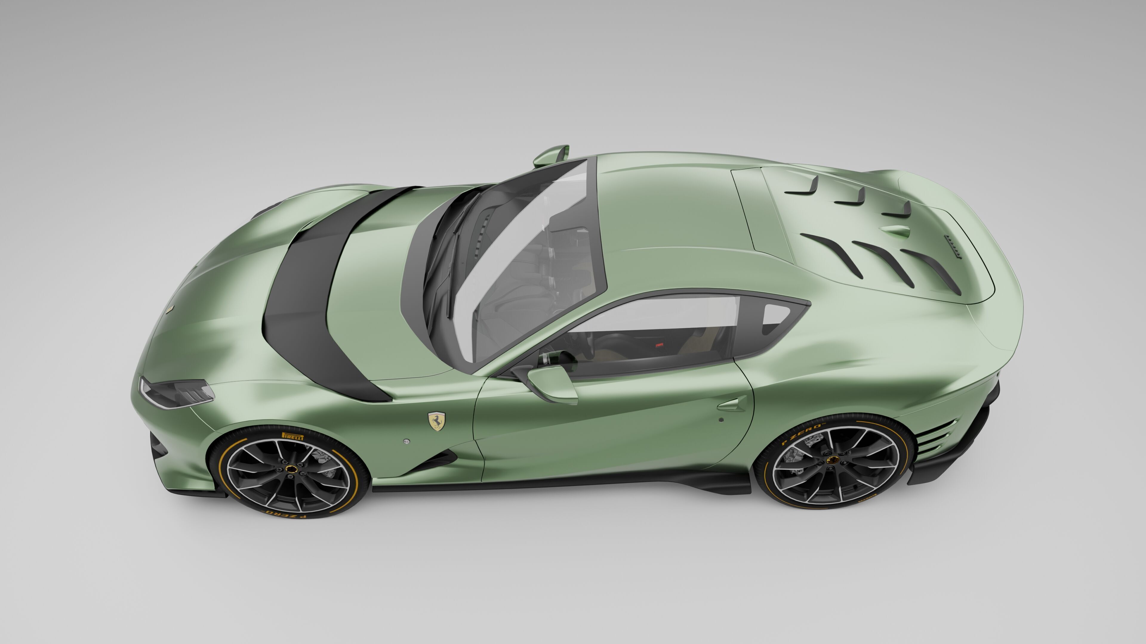 Ferrari 812 Competizione 3D model_4