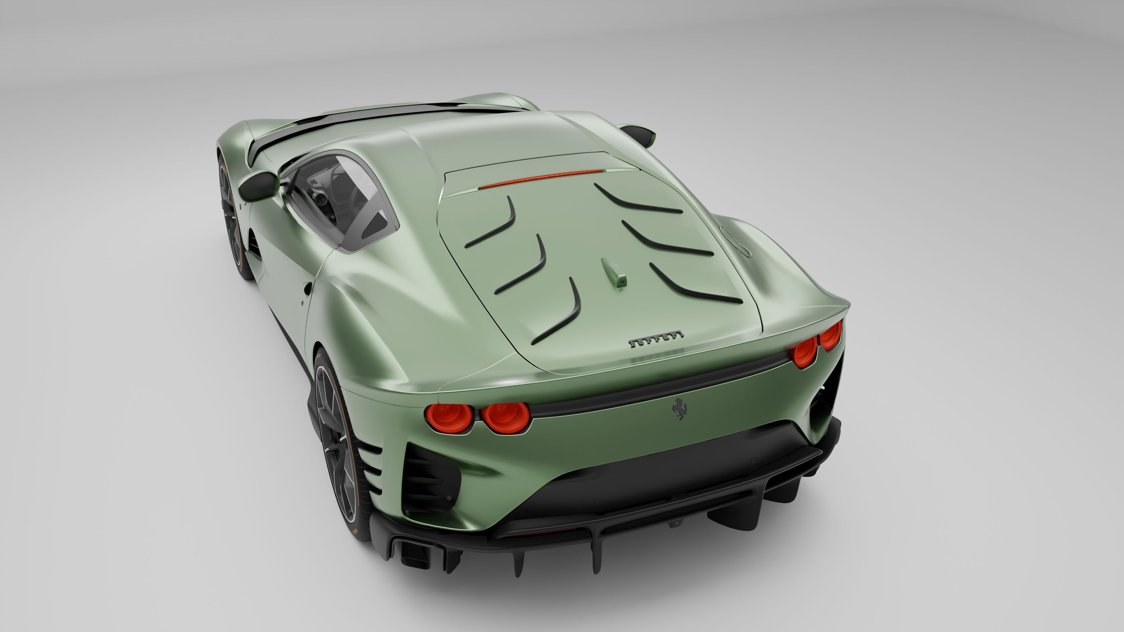 Ferrari 812 Competizione 3D model_8