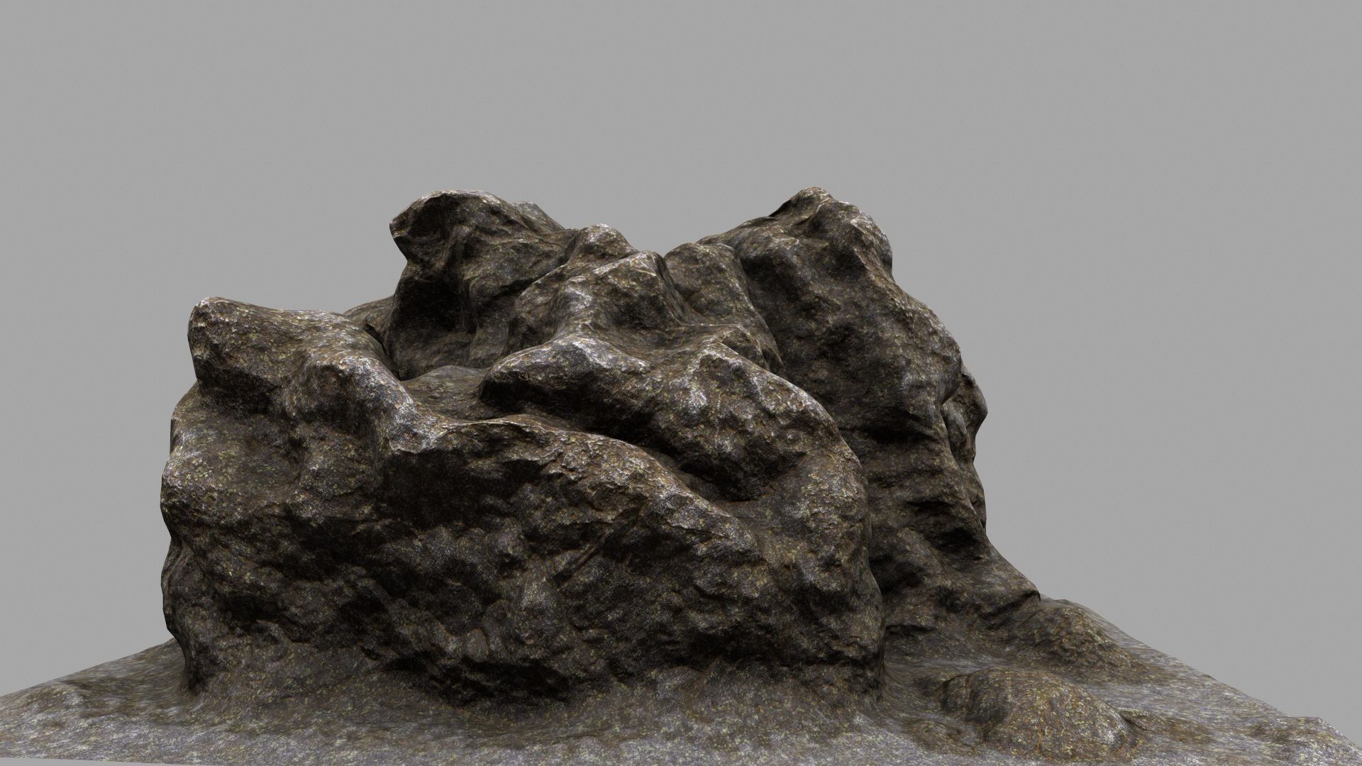 Rock Mount 3D model_6