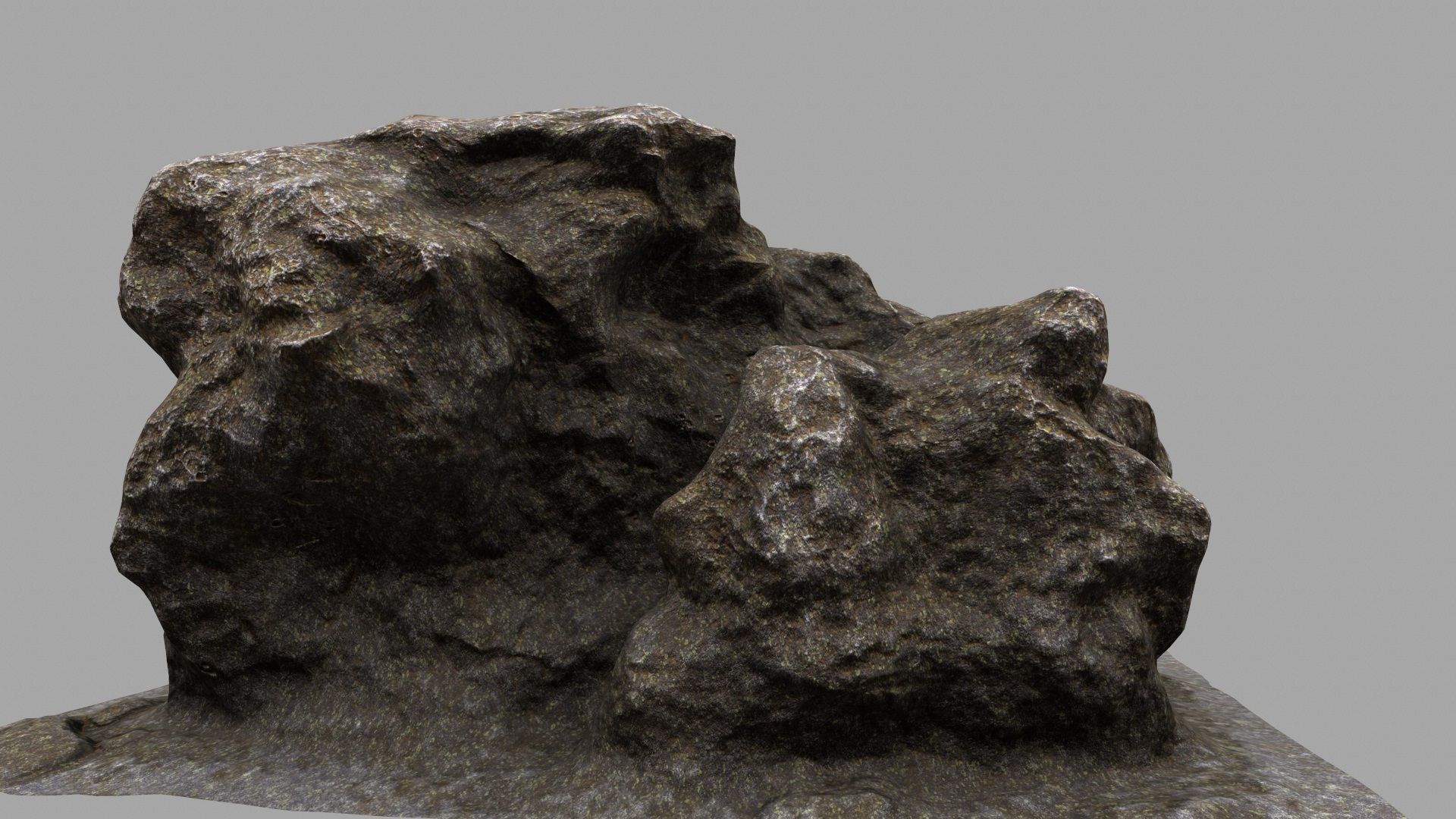 Rock Mount 3D model_8